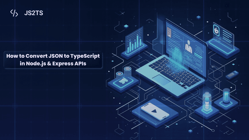 How to Convert JSON to TypeScript in Node.js & Express APIs