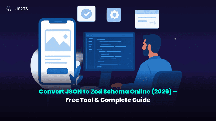Convert JSON to Zod Schema Online (2026) – Free Tool & Complete Guide