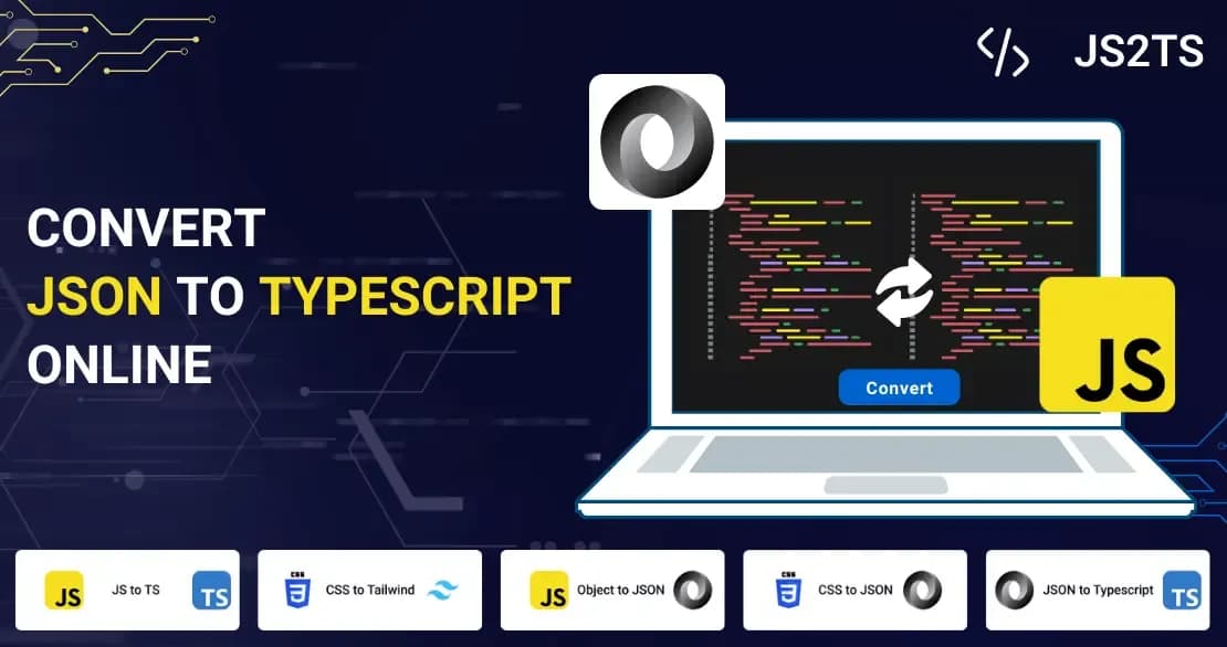 Convert JSON to TypeScript Online