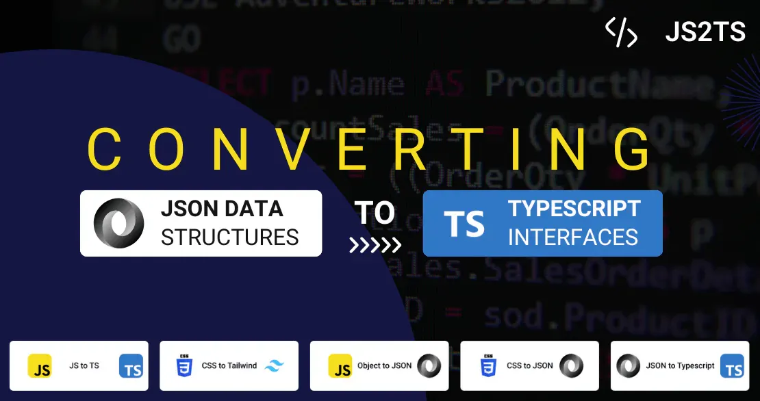 Converting JSON Data Structures to TypeScript Interfaces