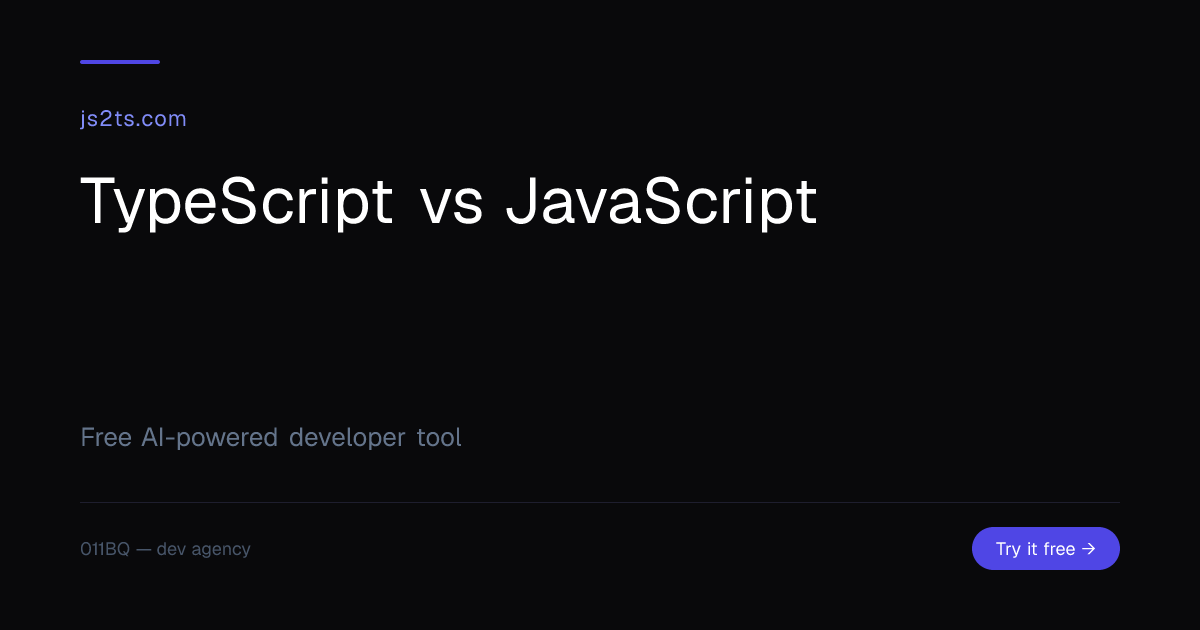 TypeScript vs JavaScript: Key Differences in 2024 — js2ts.com